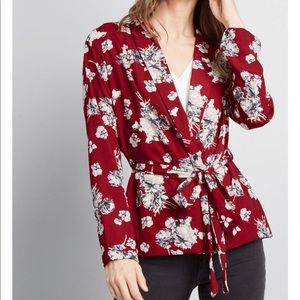 NWOT Modcloth Tie-front Kimono Blazer